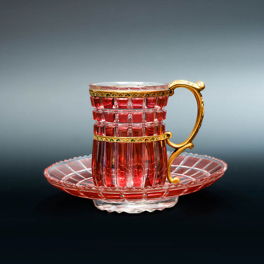 КРУЖКА В МЕТАЛЛИЧЕСКОЙ ОПРАВЕ