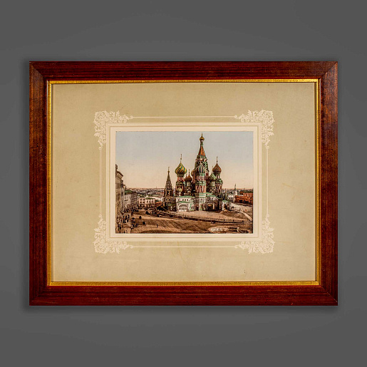 Фотохром "Храм Василия Блаженного"